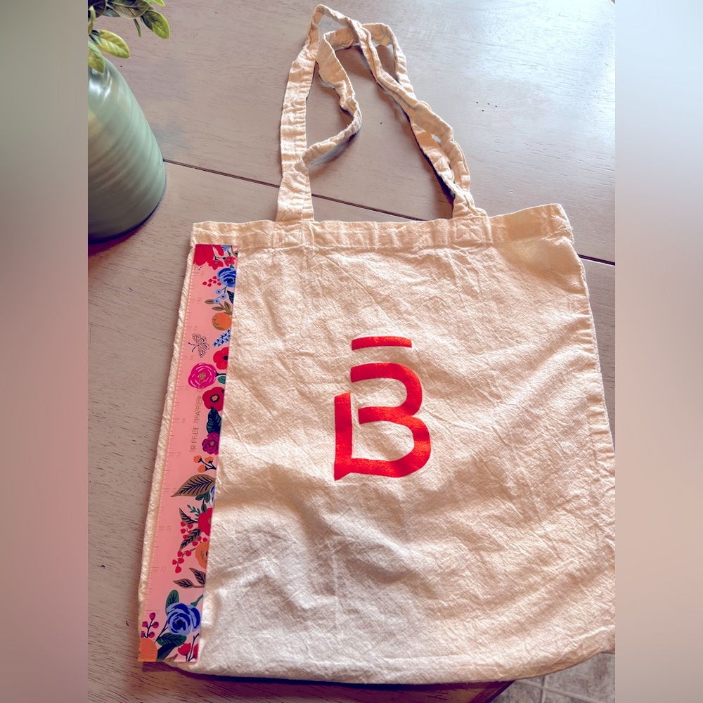 Barre3 Canvas bag